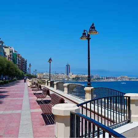 Lägenhet Seafront Seaview Home In Sliema, Modern Apt